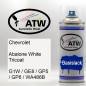 Preview: Chevrolet, Abalone White Tricoat, G1W / GE8 / GP5 / GP6 / WA486B: 400ml Sprühdose, von ATW Autoteile West.